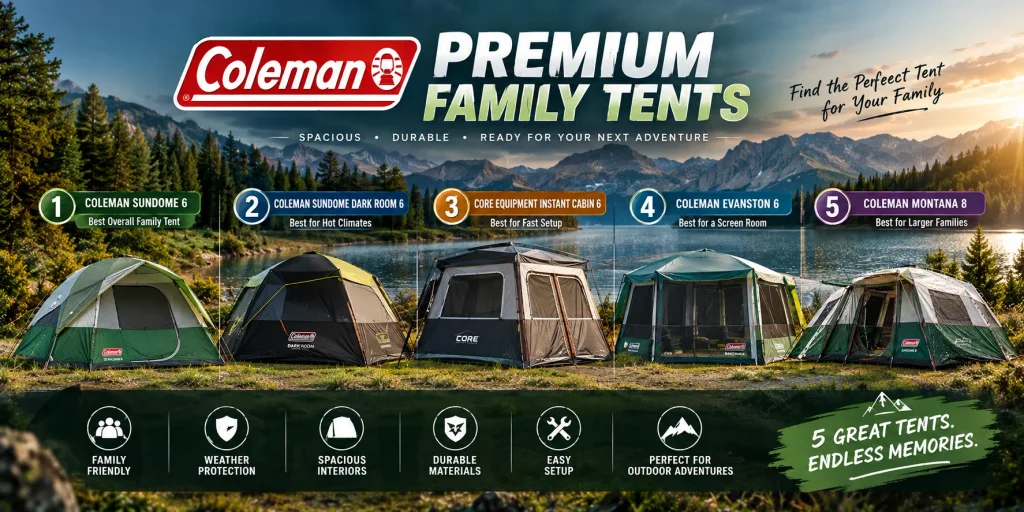 Best Family Tents (2026)