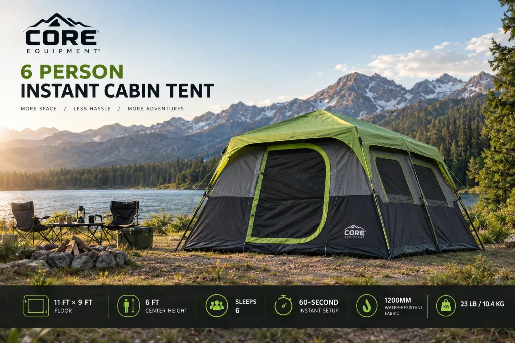 Core Equipment Instant Cabin 6